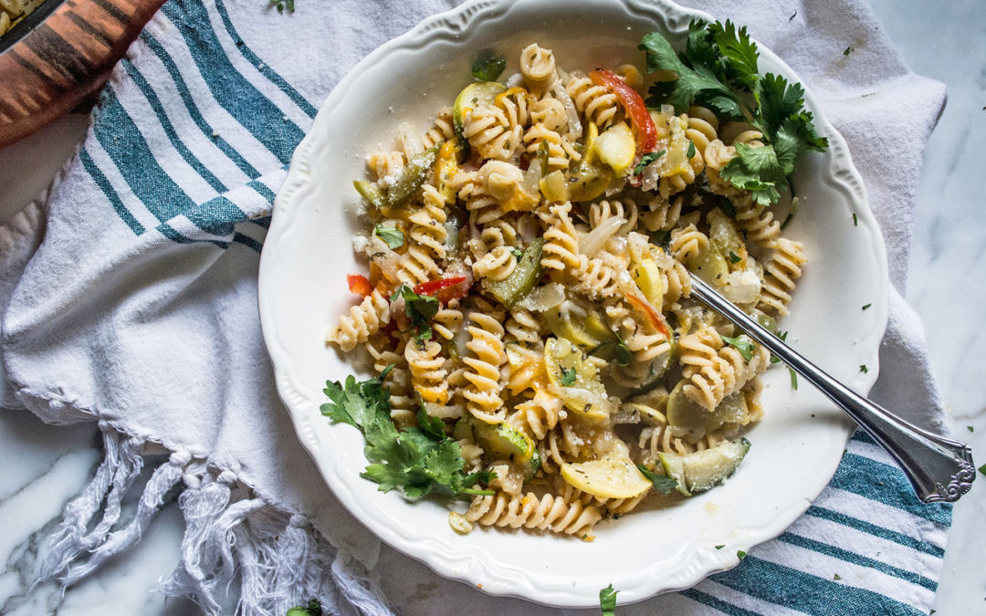 Antipasto Pasta “Vegan Dinner Delight” – serves 2-4 – By Olive the Best Team Member, Diksha Roopowa