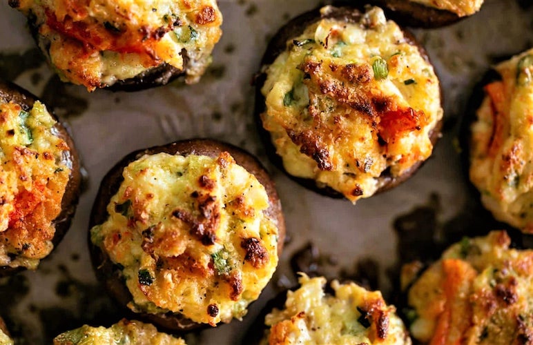 Crab Stuffed Mushrooms