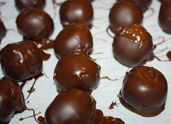 Dark Chocolate Aged Balsamic Truffles