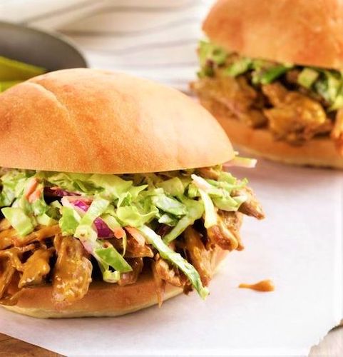 Pulled Chicken Sandwiches