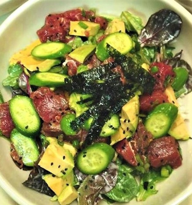 Quinoa Ahi Tuna Bowl