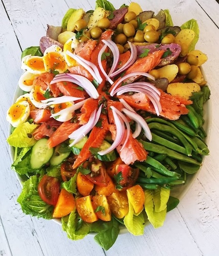 Rachel’s Smoked Salmon Nicoise Salad